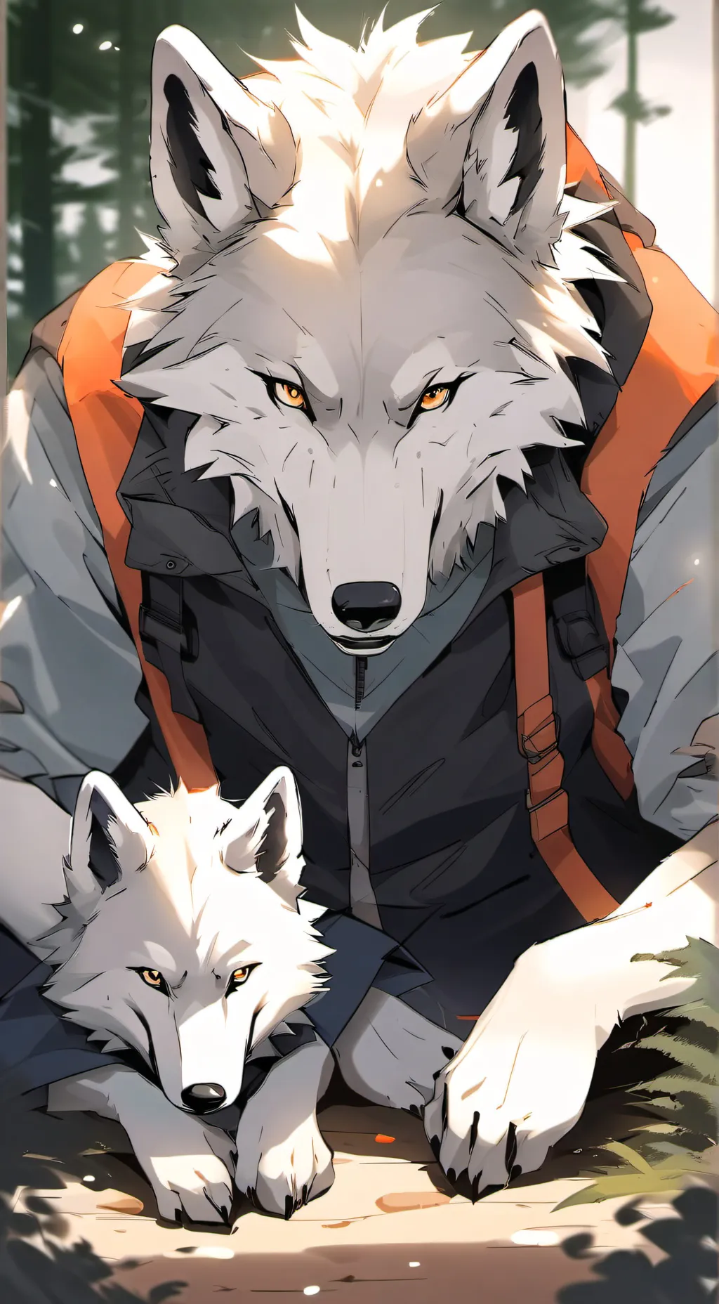 ai character: Therian hunter background