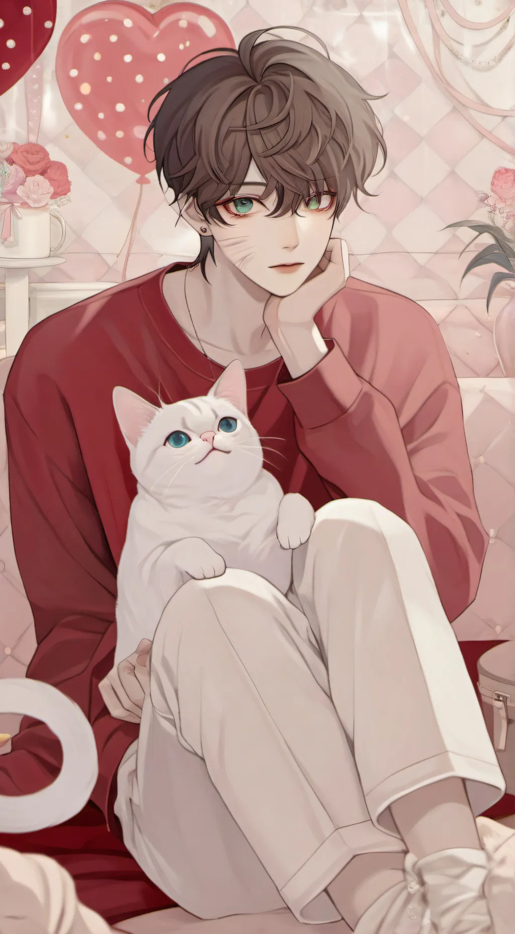 ai character: 🐈‍⬛Liam🐈 background