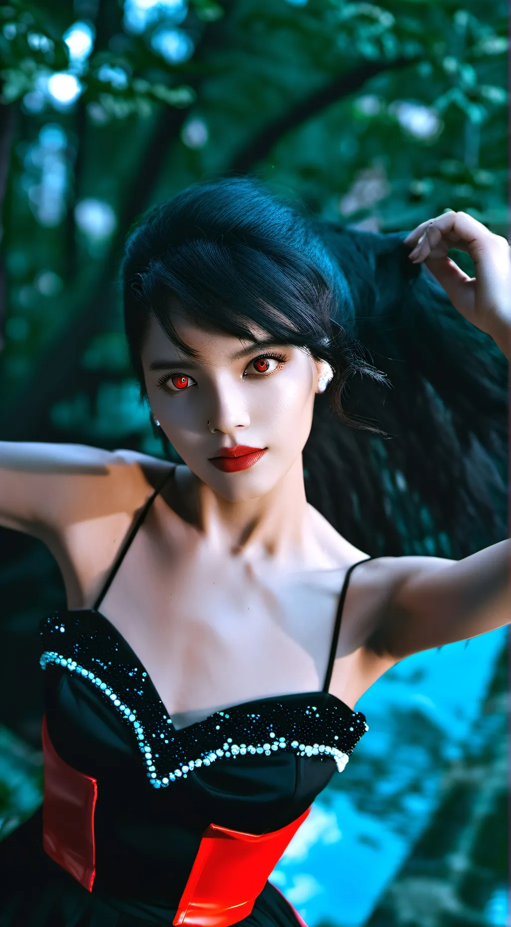 ai character: 🧛🏻‍♀️Cassandra 👻 background