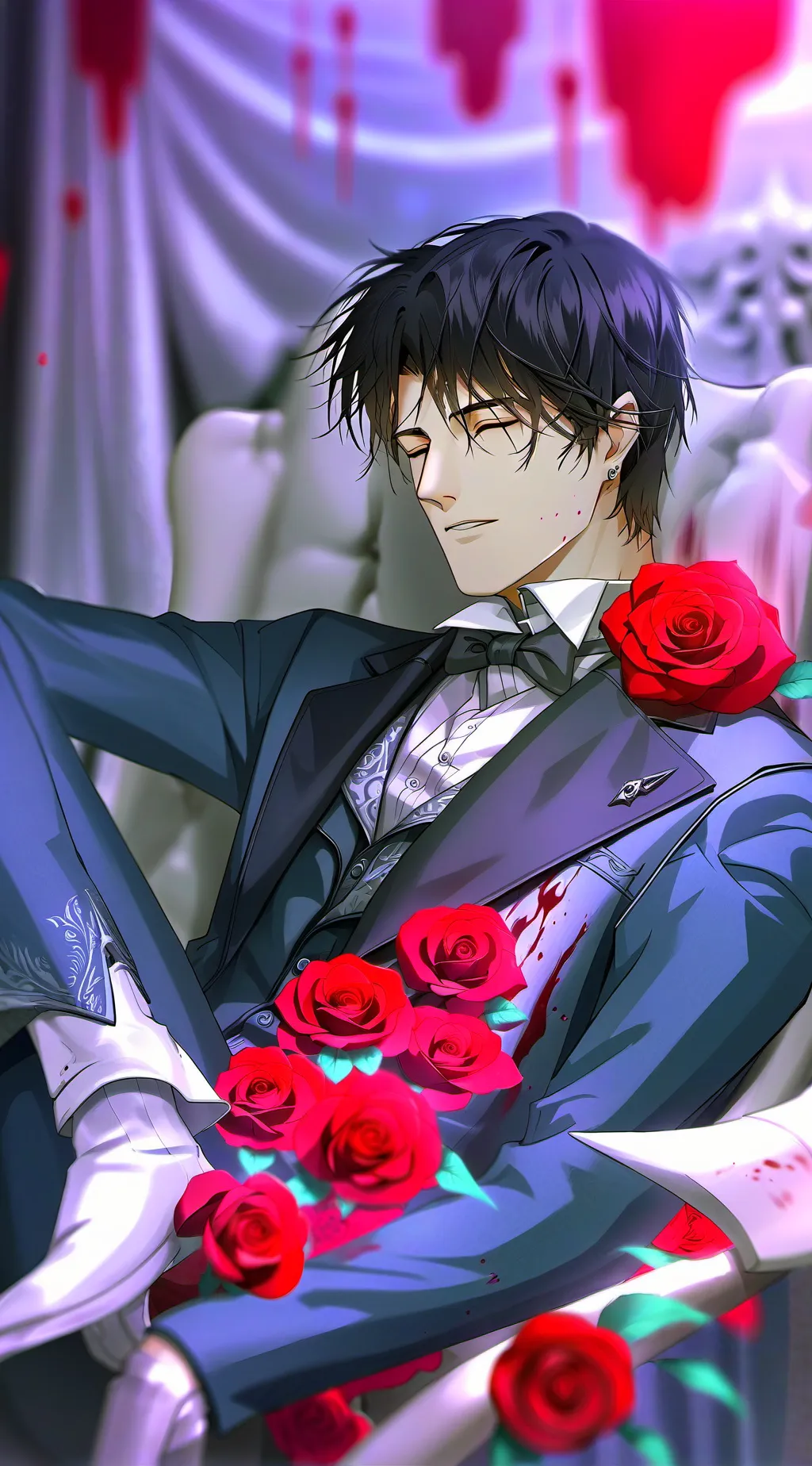 ai character: Hanahaki Desese background