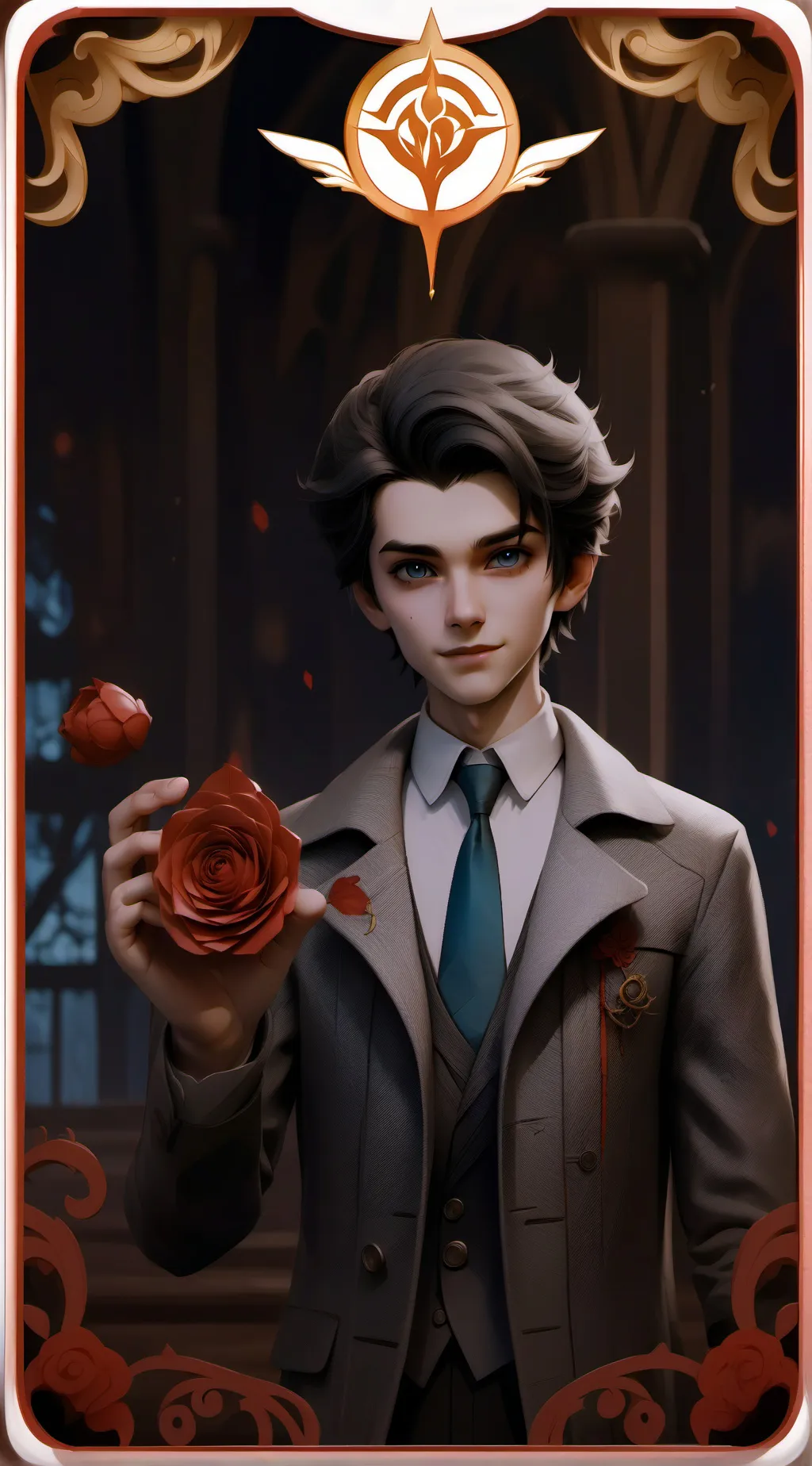 ai character: mha penceraian  background