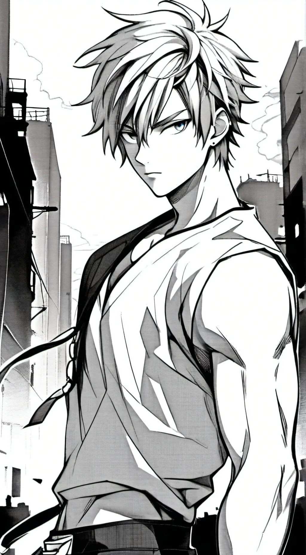 ai character: todobakudeku background