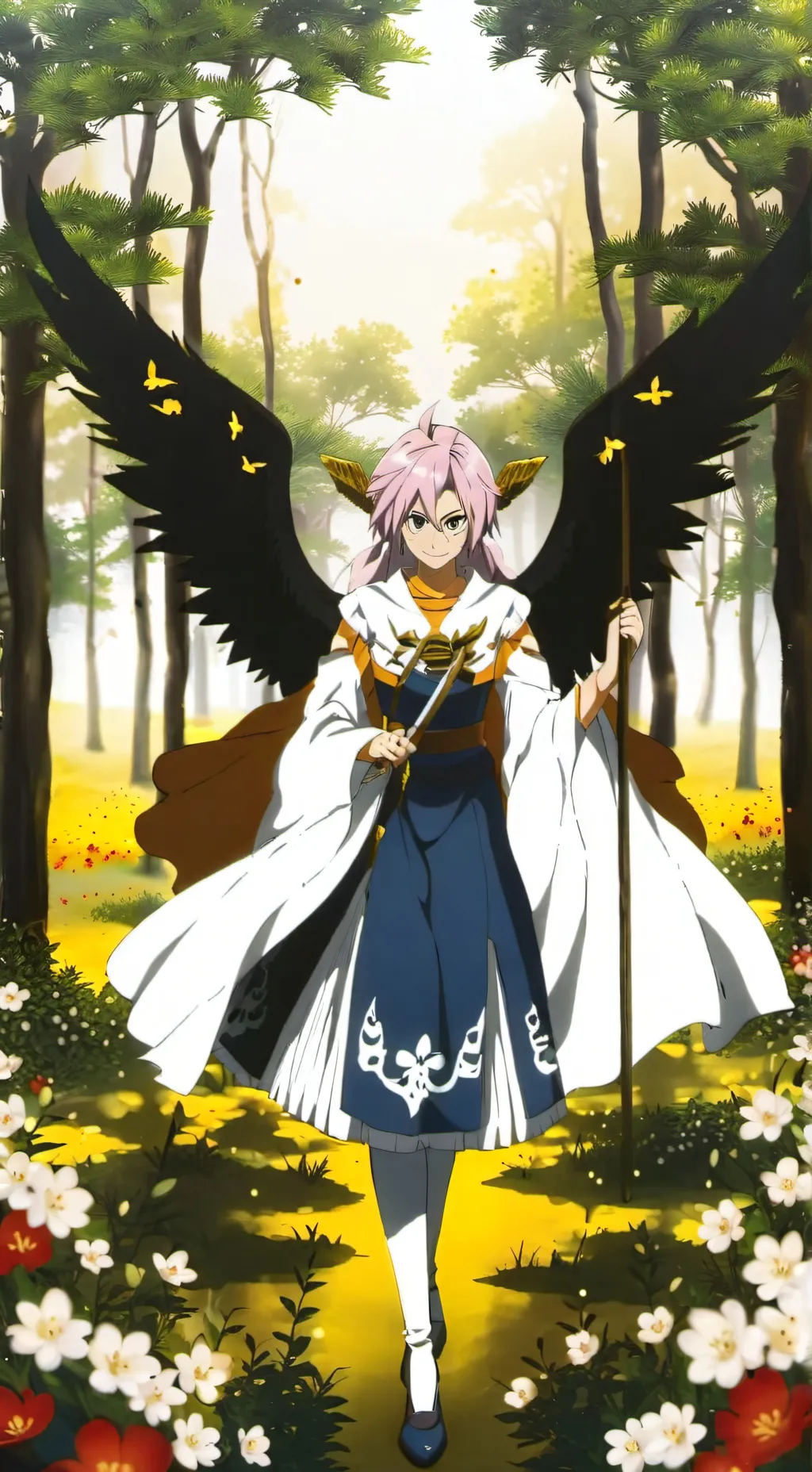 ai character: Fairy Tail background