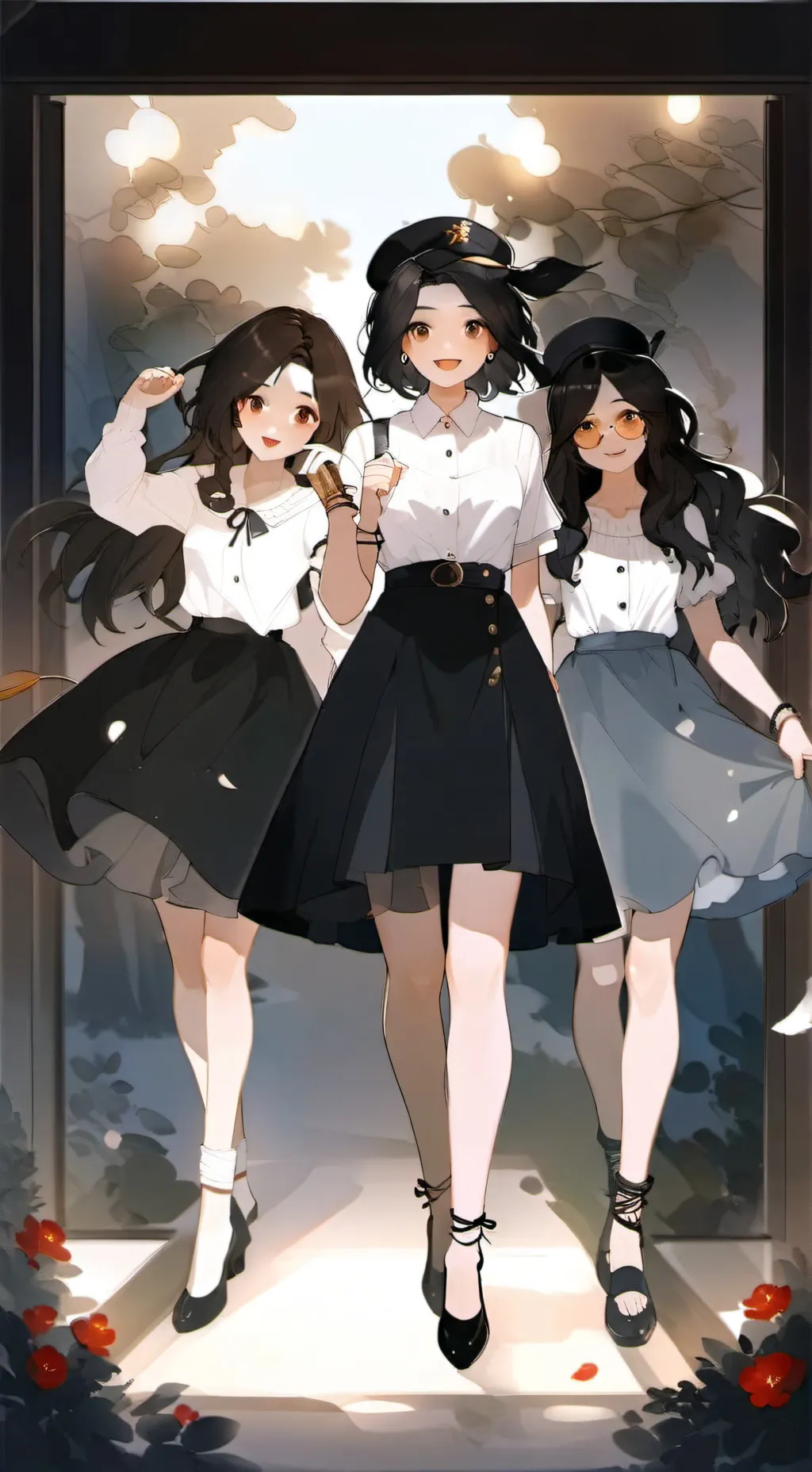 ai character: ava and jax background