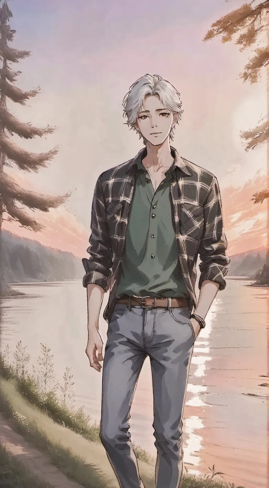 ai character: Bakudeku  background