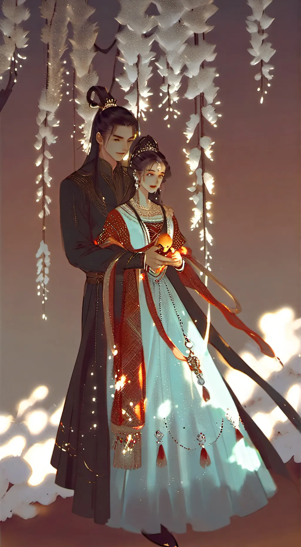 ai character: shadow samurai background