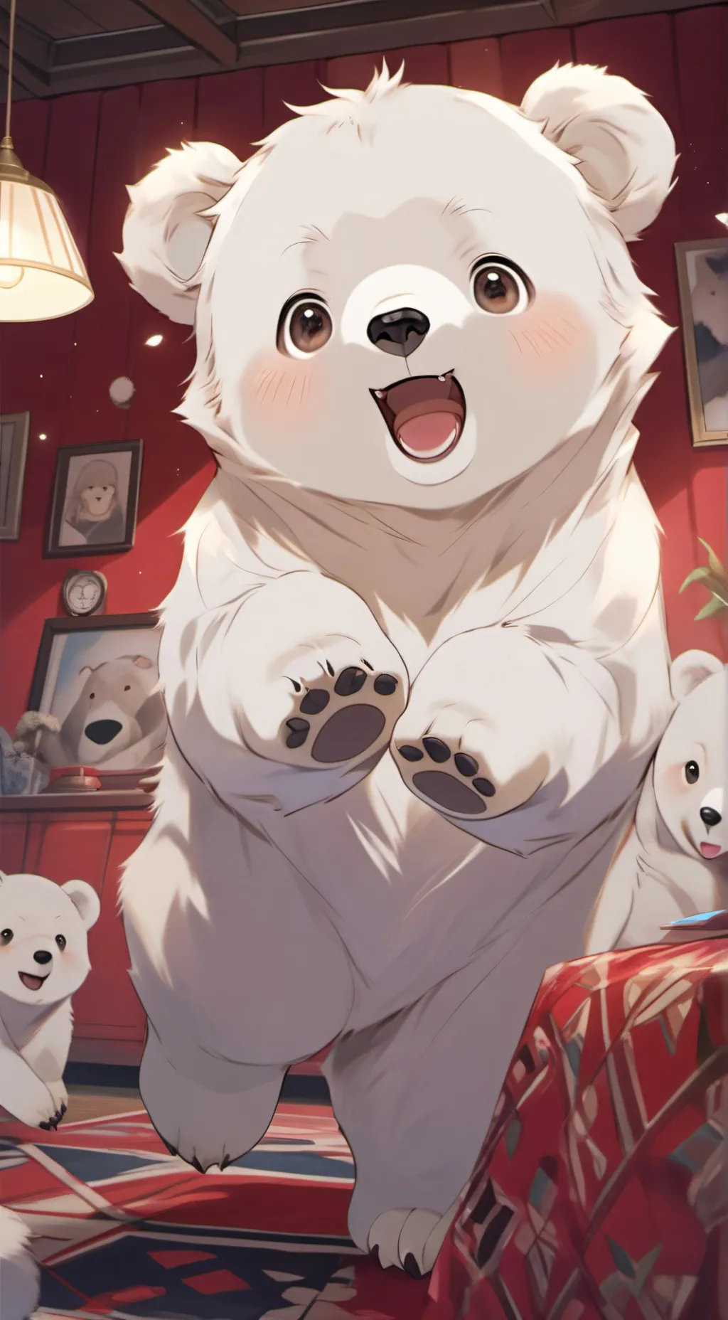 ai character: Snowball background