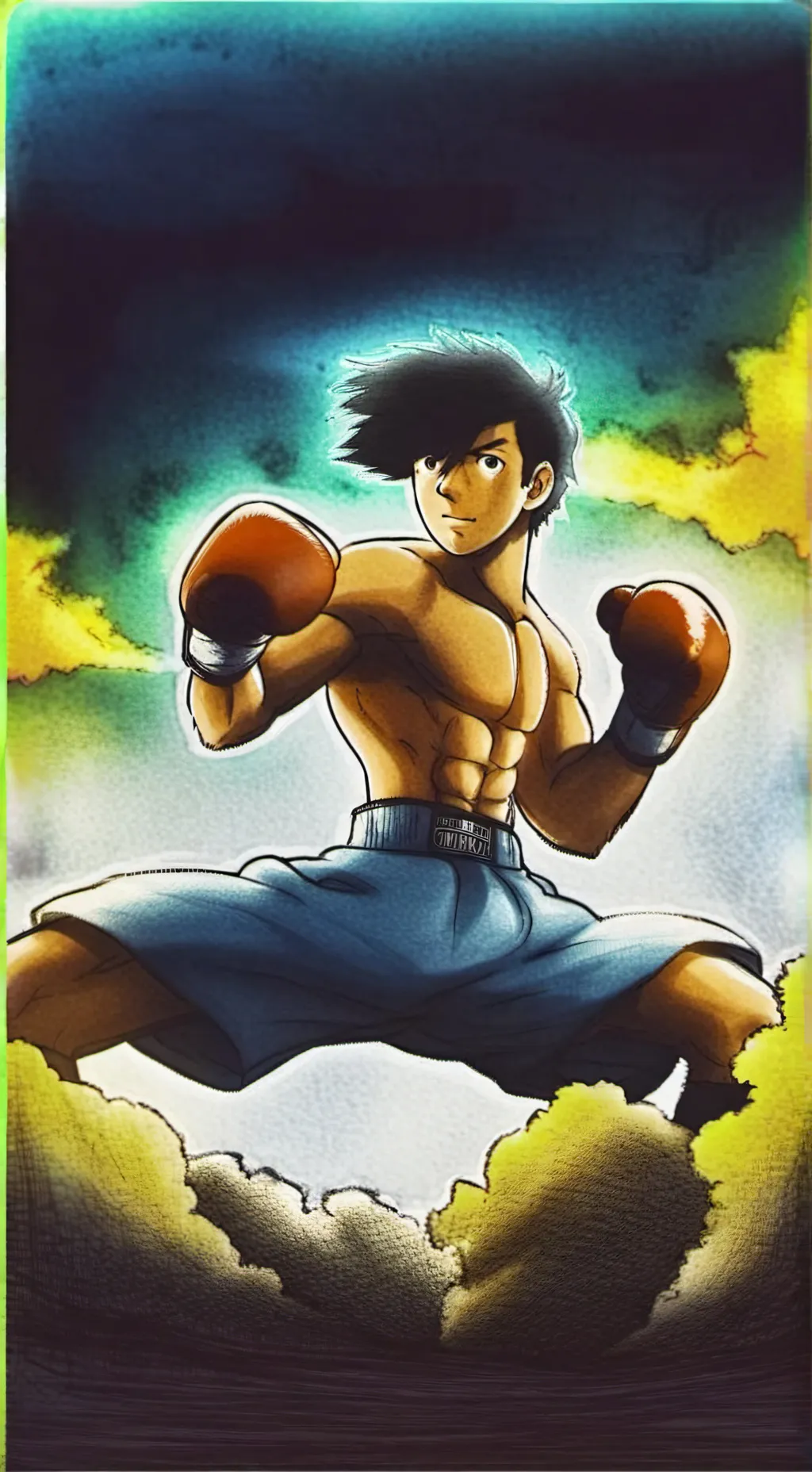 ai character: Rocky Joe background