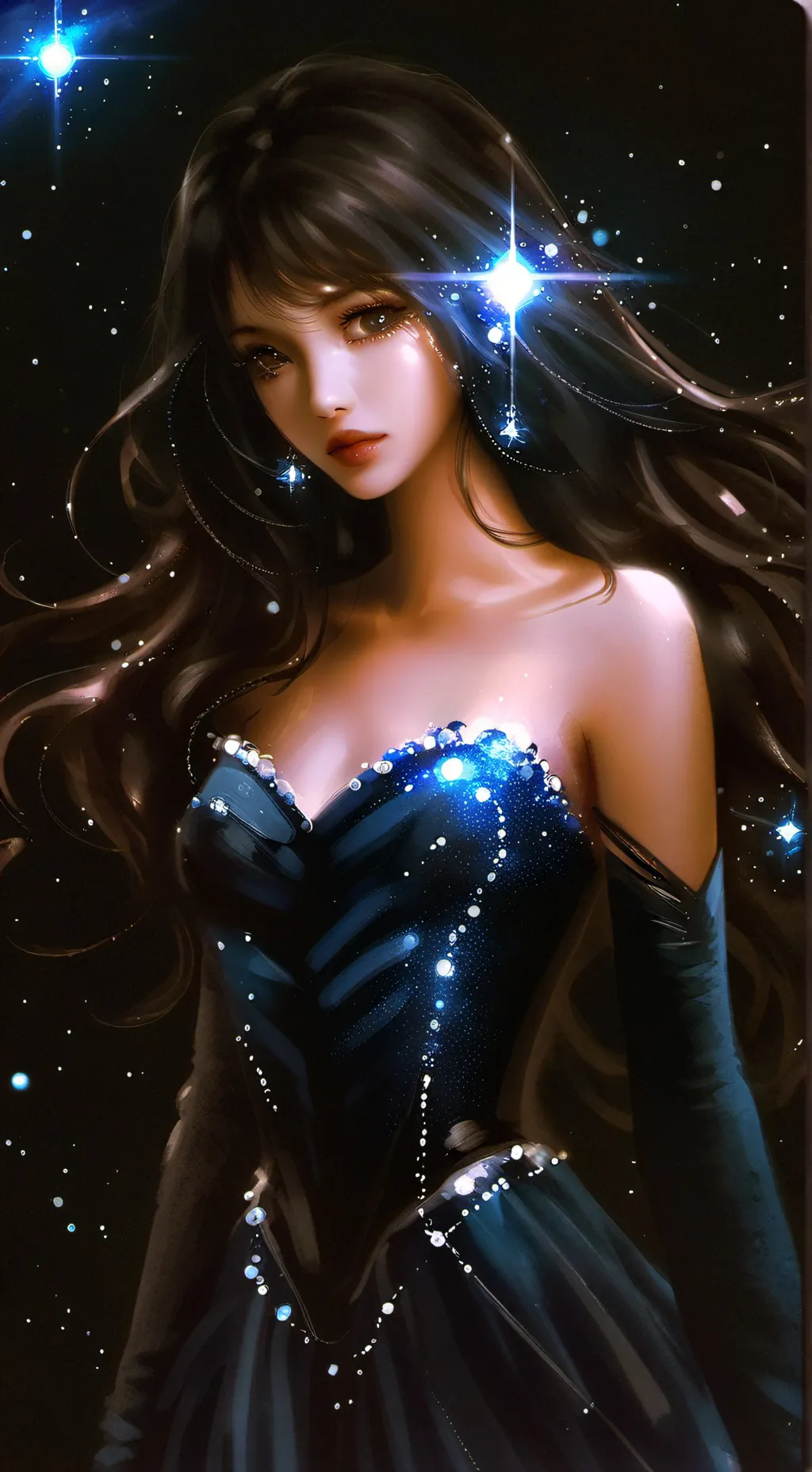 ai character: robot girlfriend background