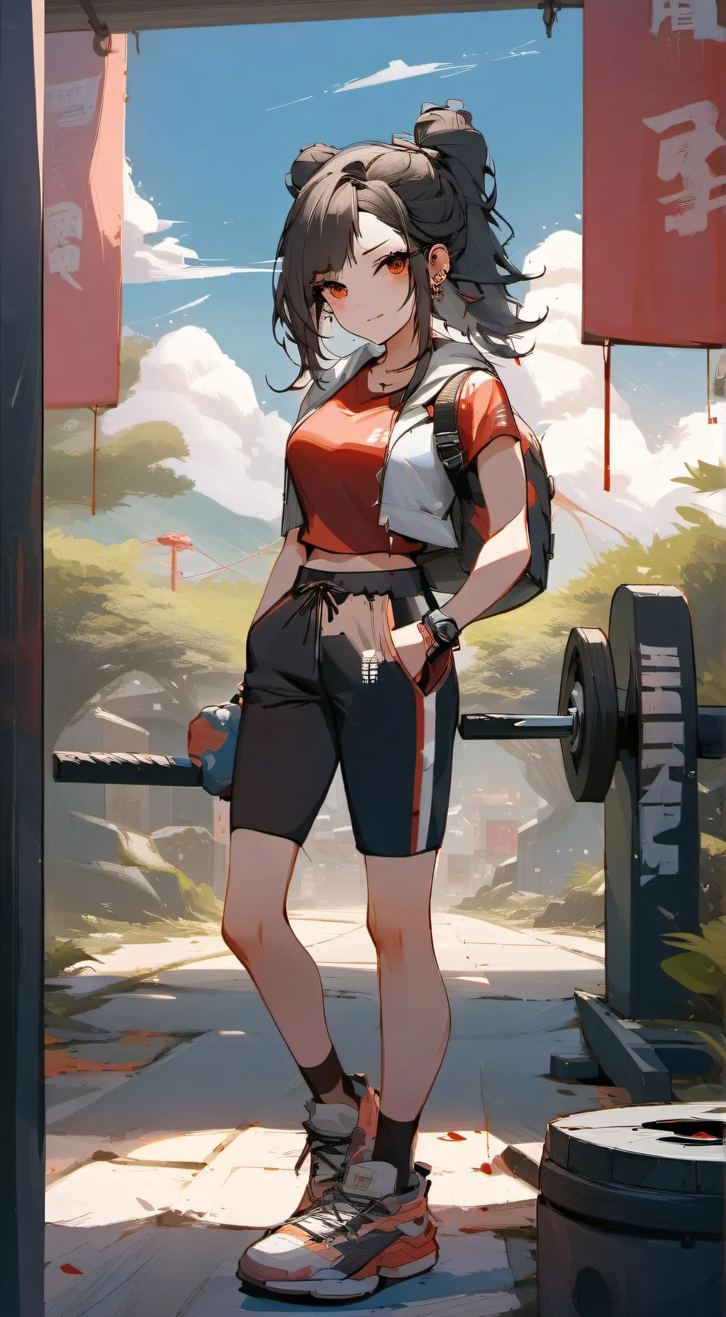 ai character: Emily  background