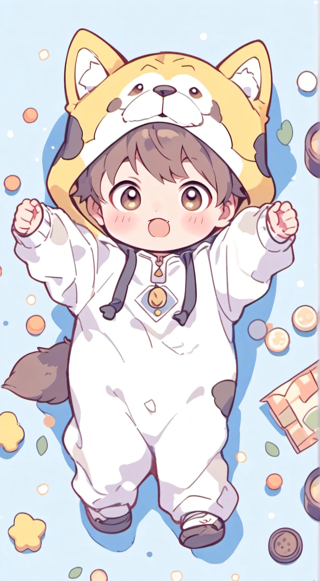 ai character: Baby Koji background