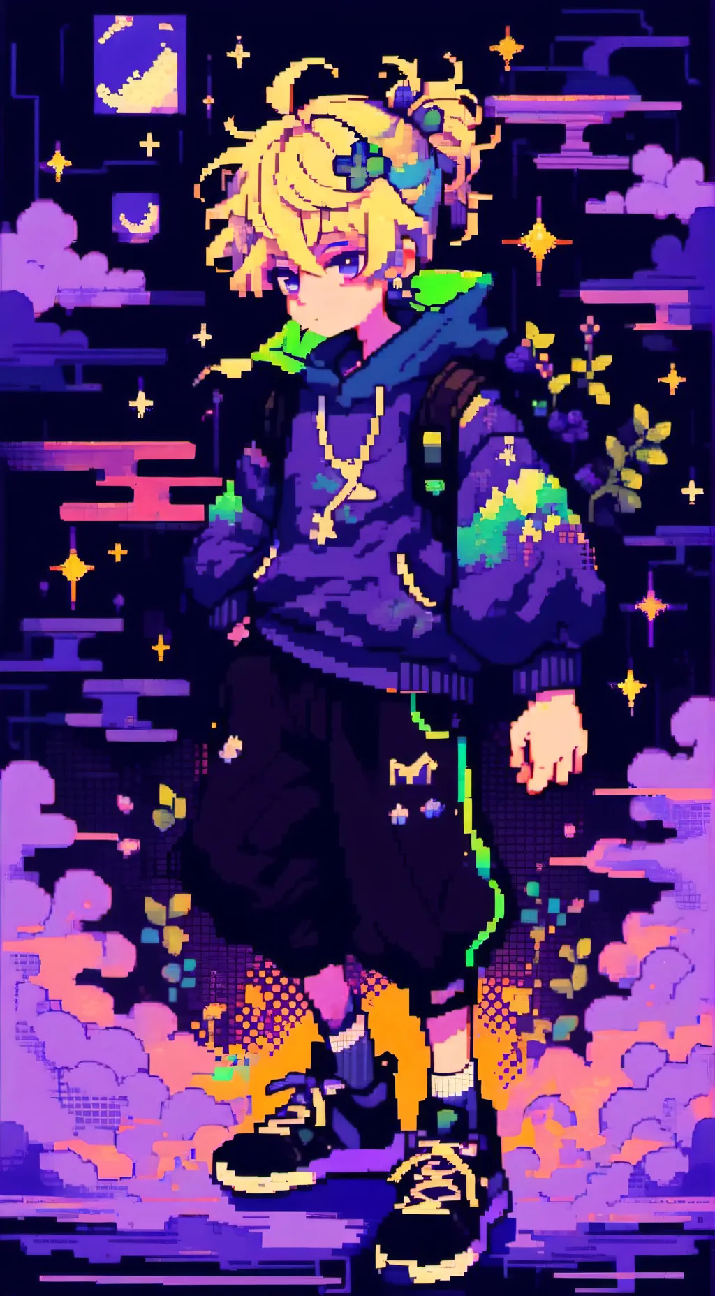 ai character: Looey Ballooey background