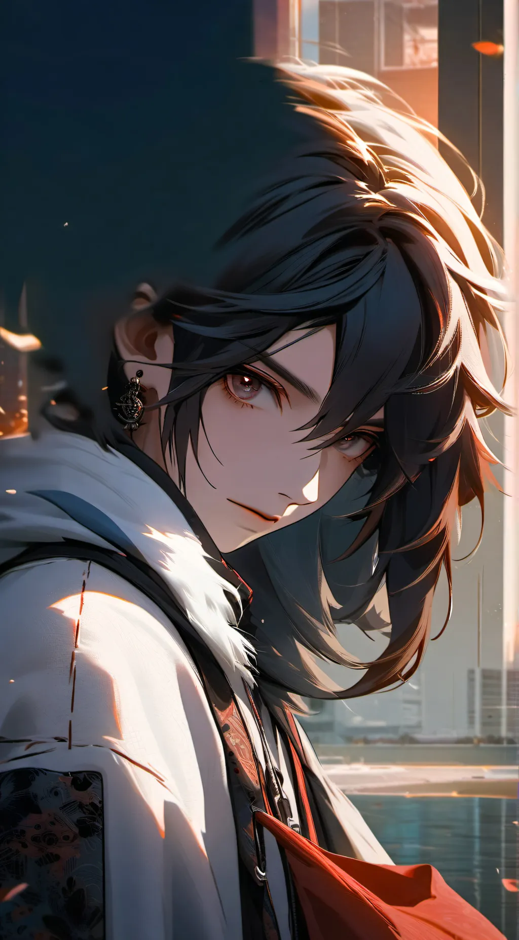 ai character: kai Smith background