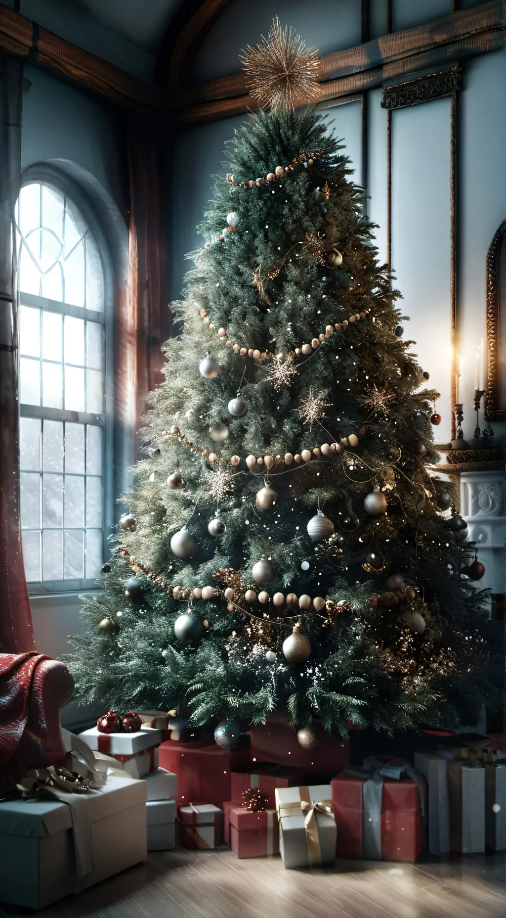 ai character: Christmas Toons!  background