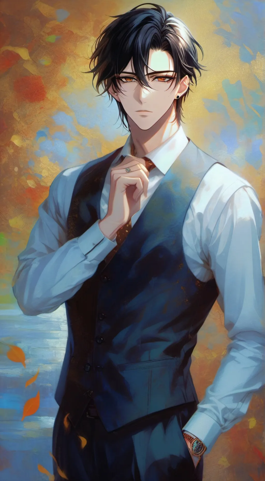 ai character: Saito background