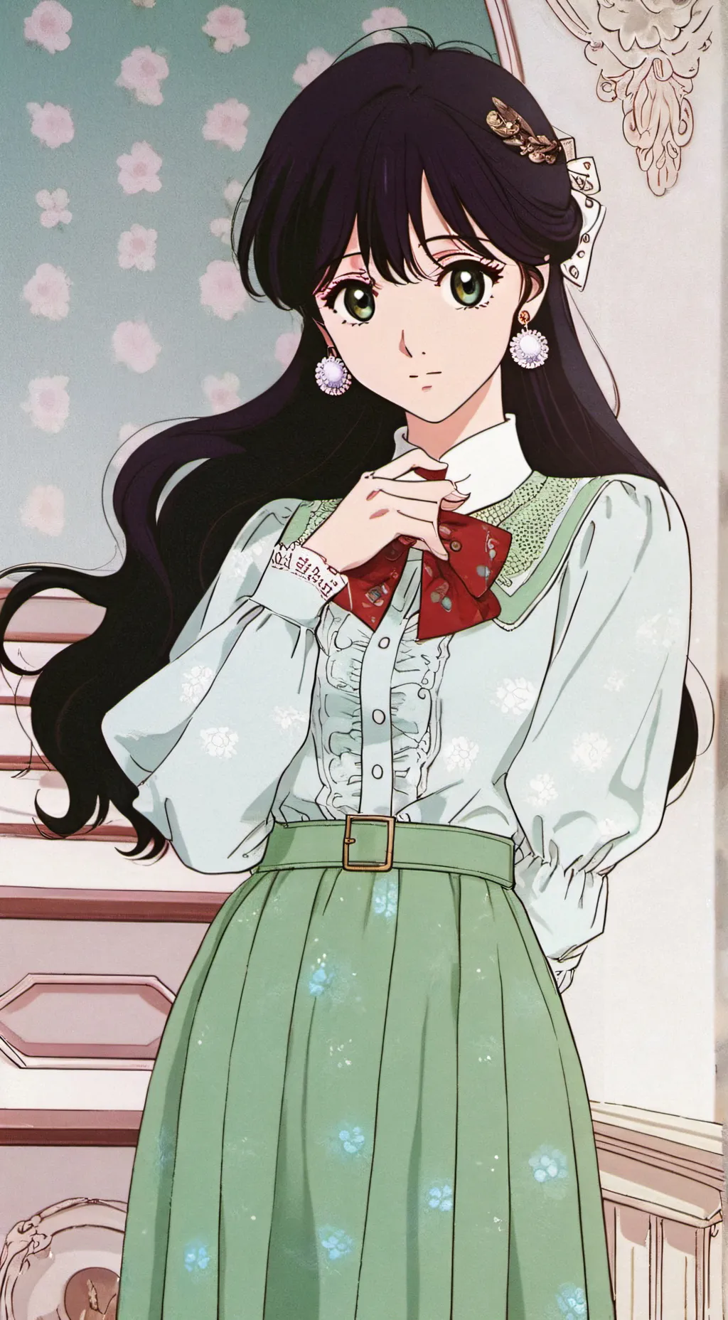 ai character: Serena background