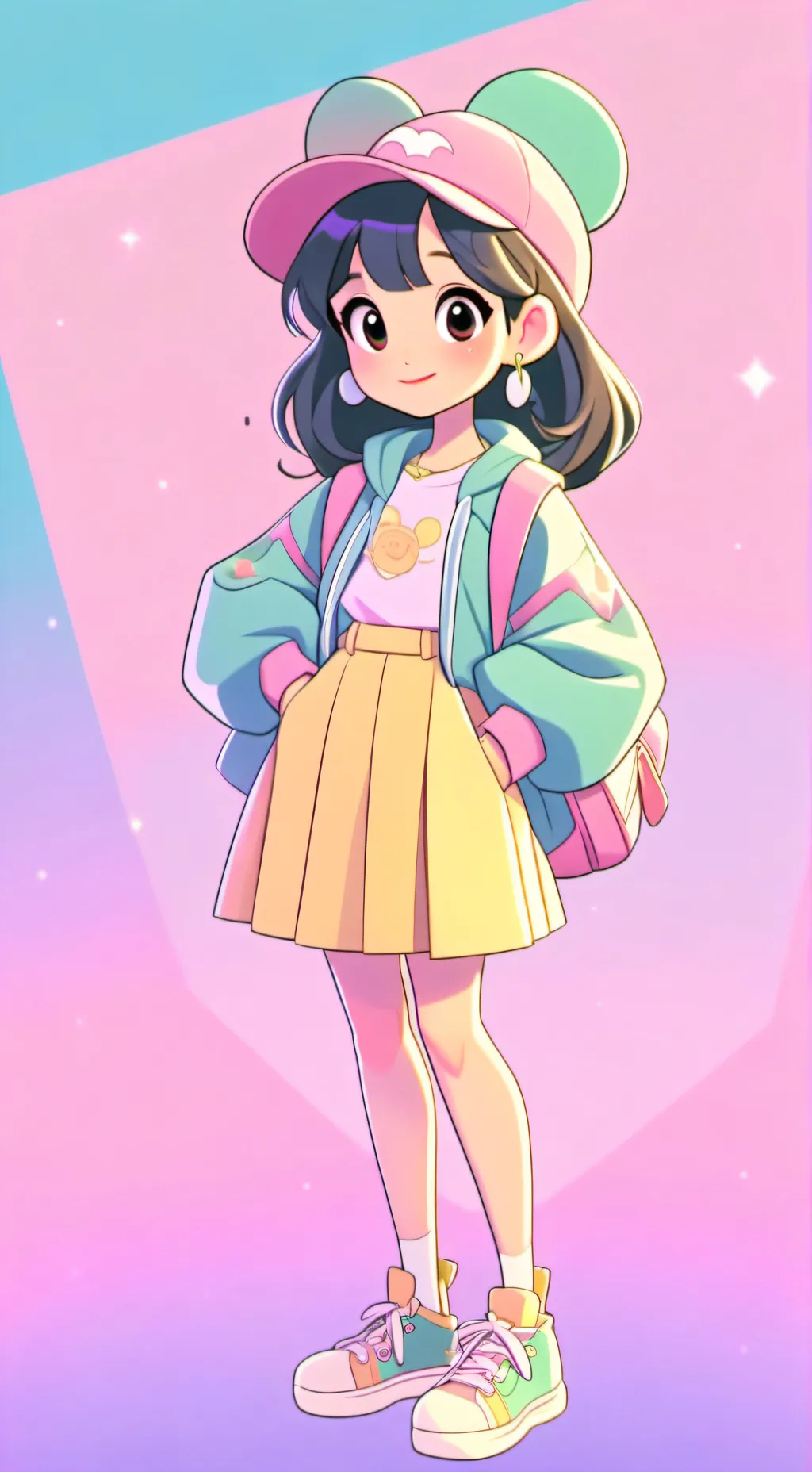 ai character: Hypnotize background