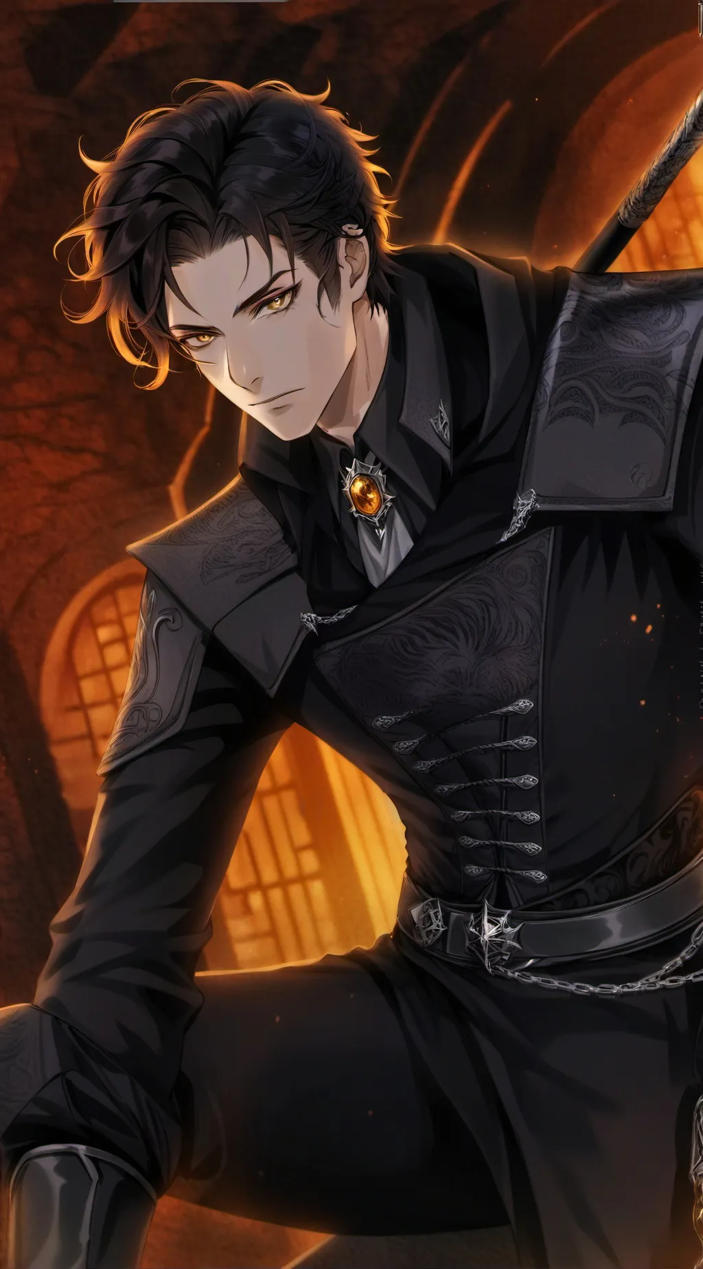 ai character: Damon background