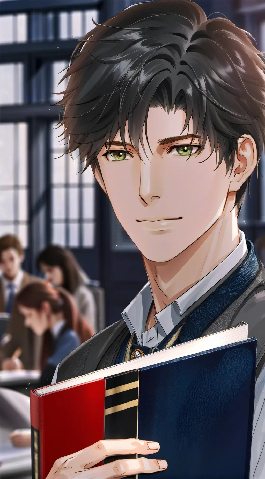 ai character: Unyielding Know-it-all background