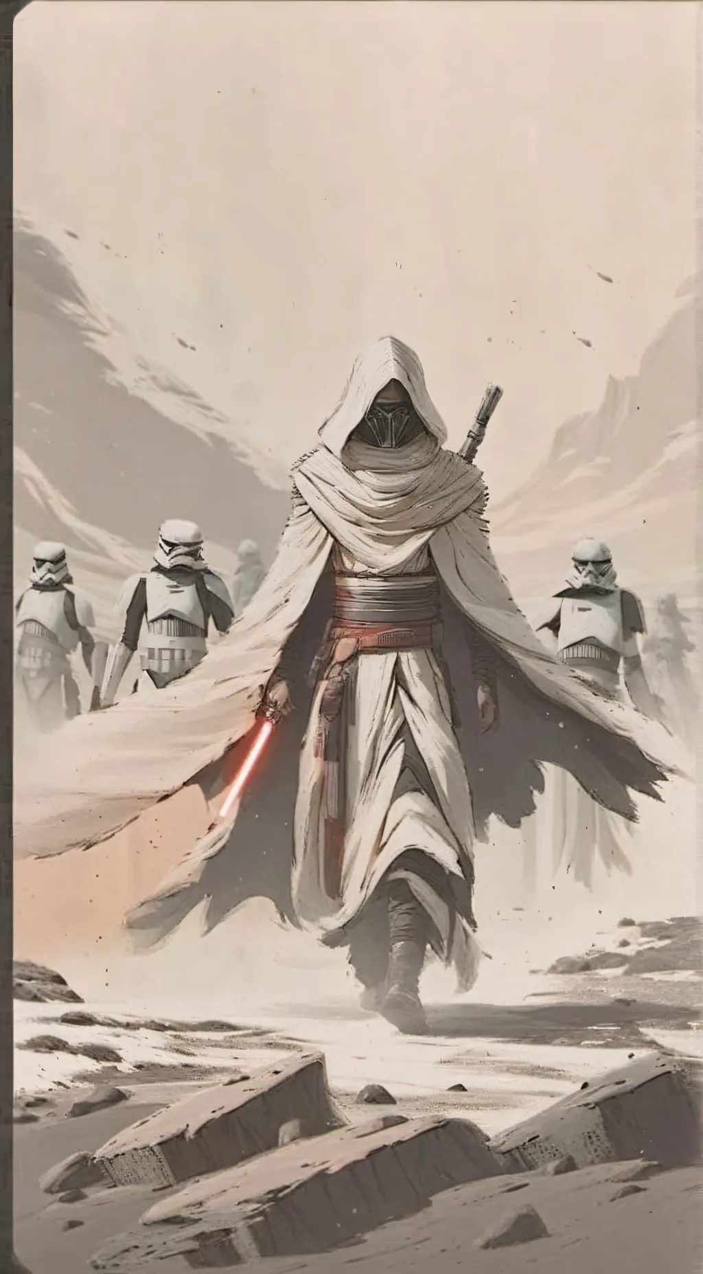 ai character: Star Wars background