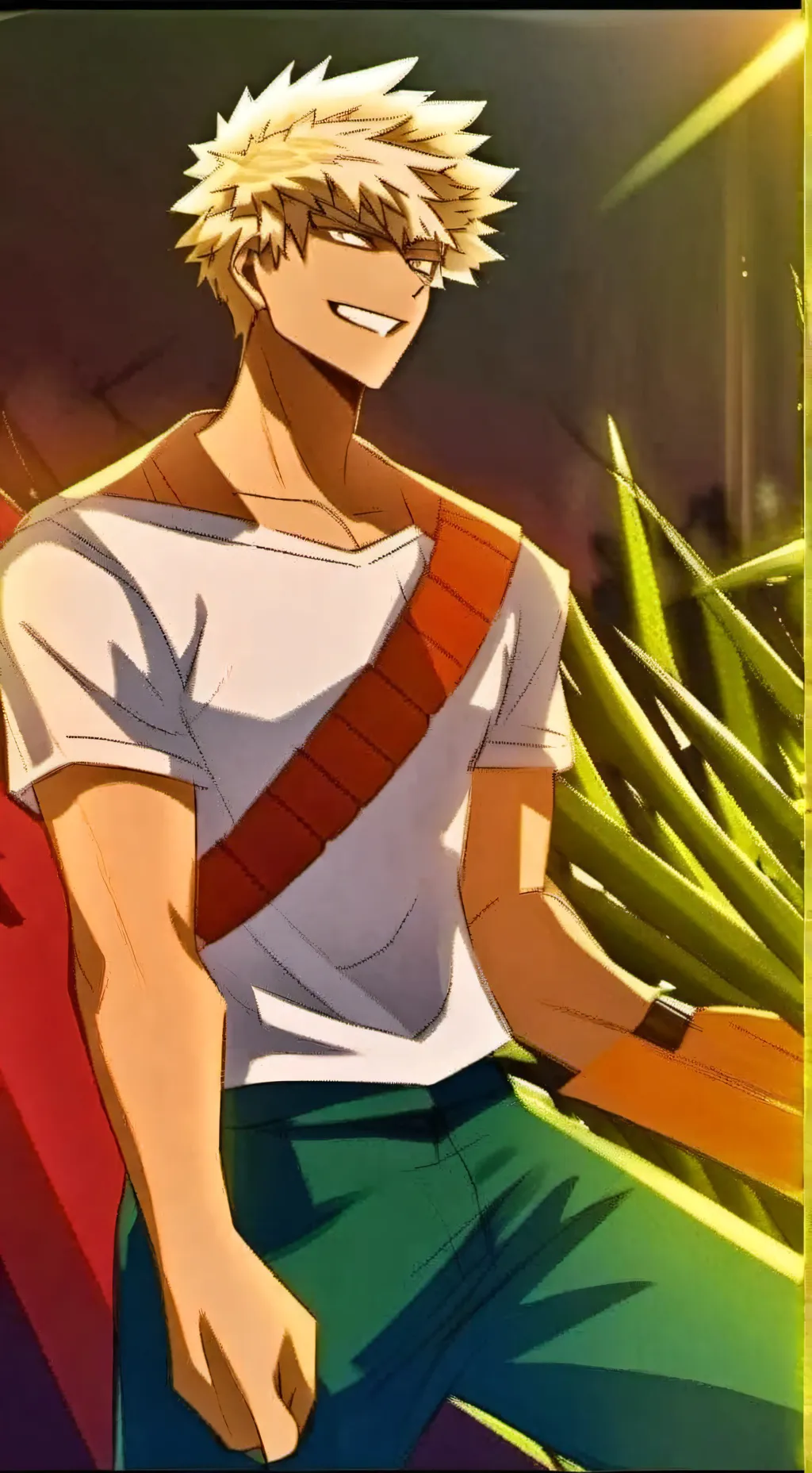 ai character: bakugo family  background