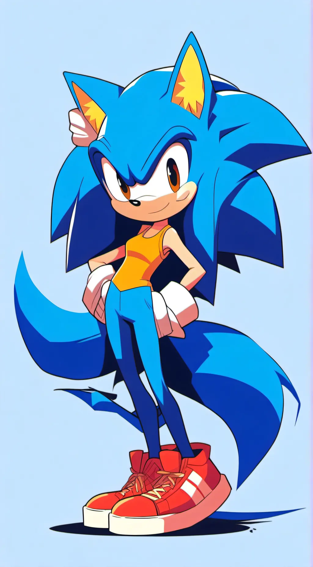 ai character: tails x trip  background