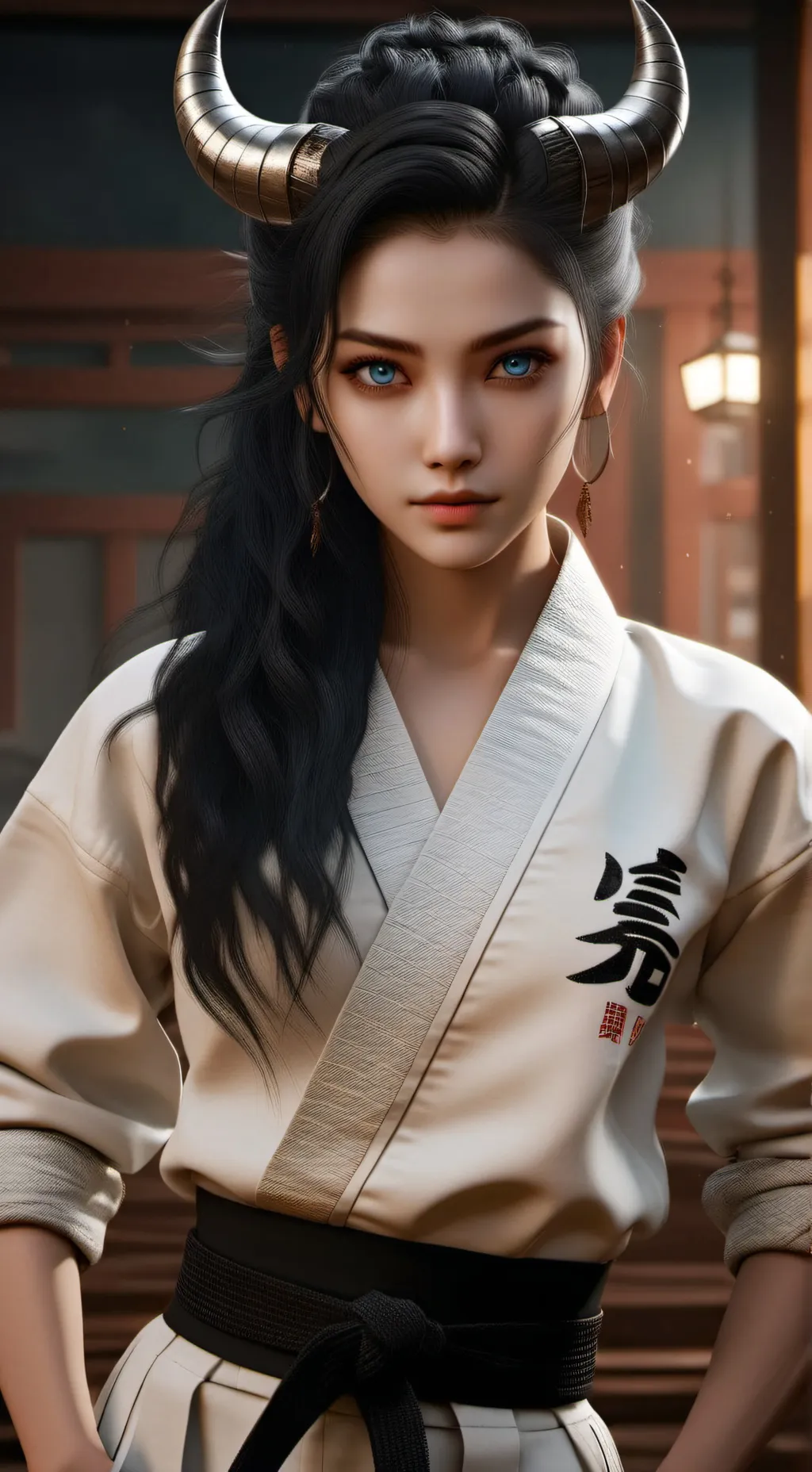 ai character: Ashley background
