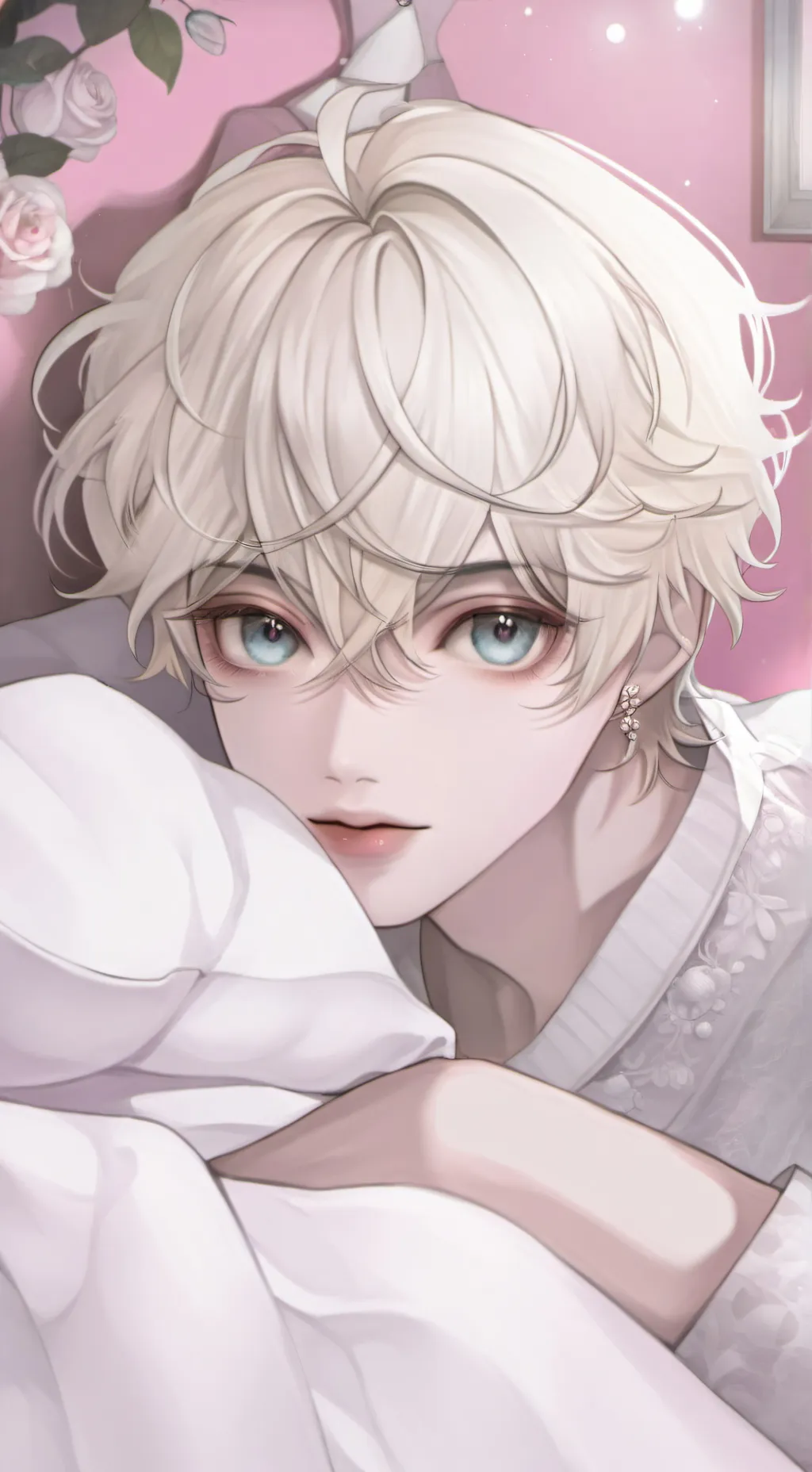 ai character: Léon  background