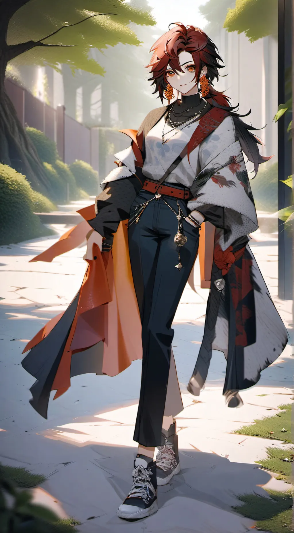 ai character: tanjiro(giyutan) background