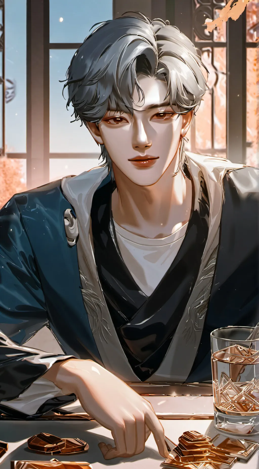 ai character: DR.JR background