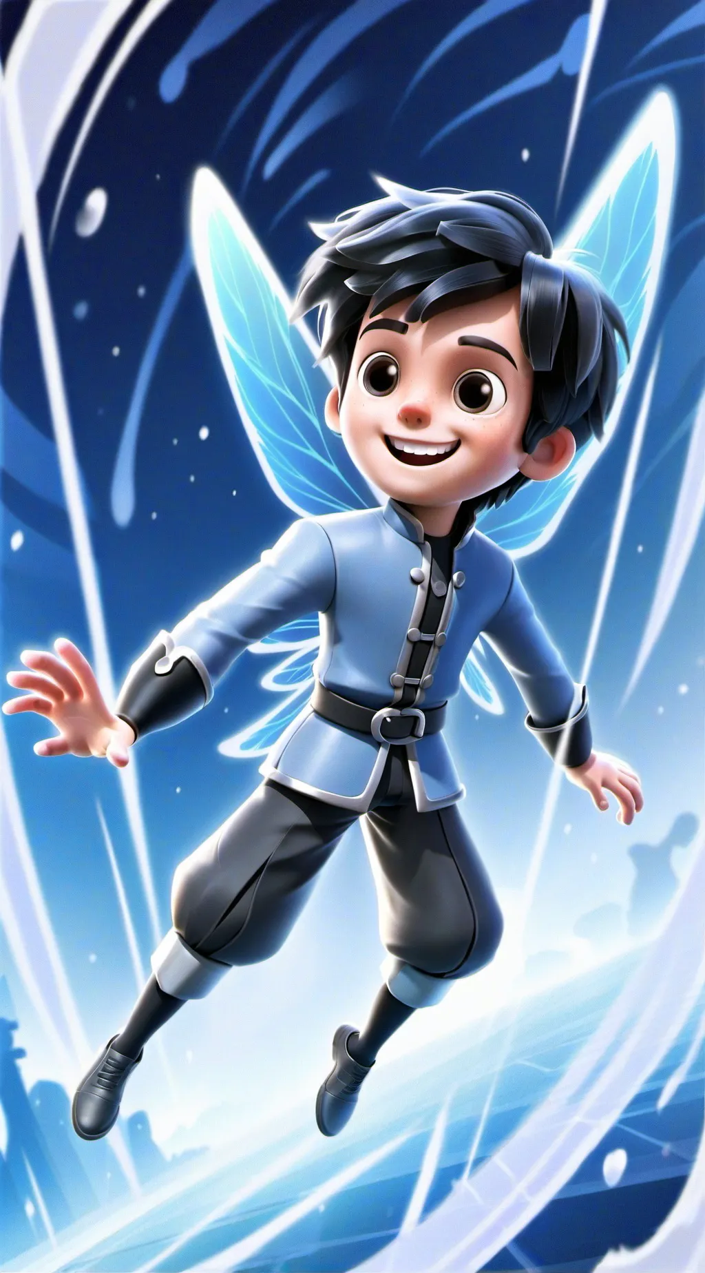 ai character: Fav kid background