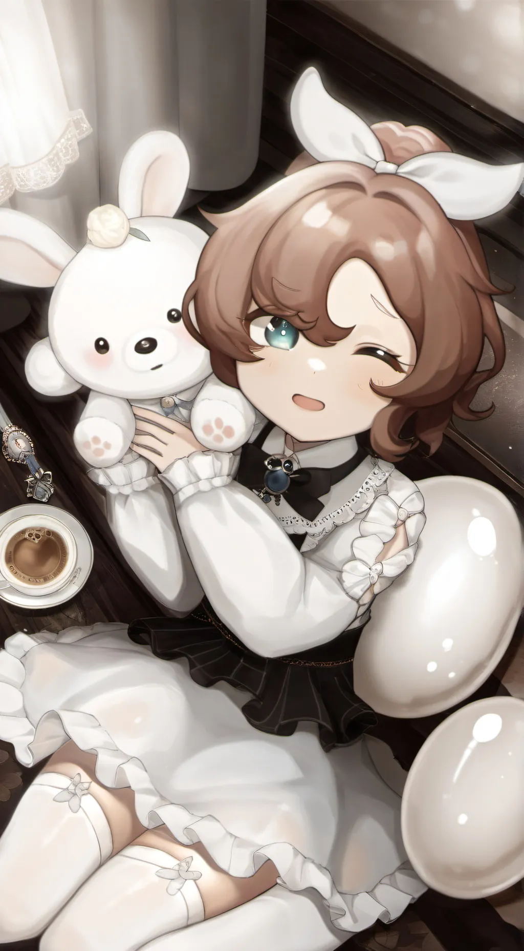 ai character: Hoseki  background