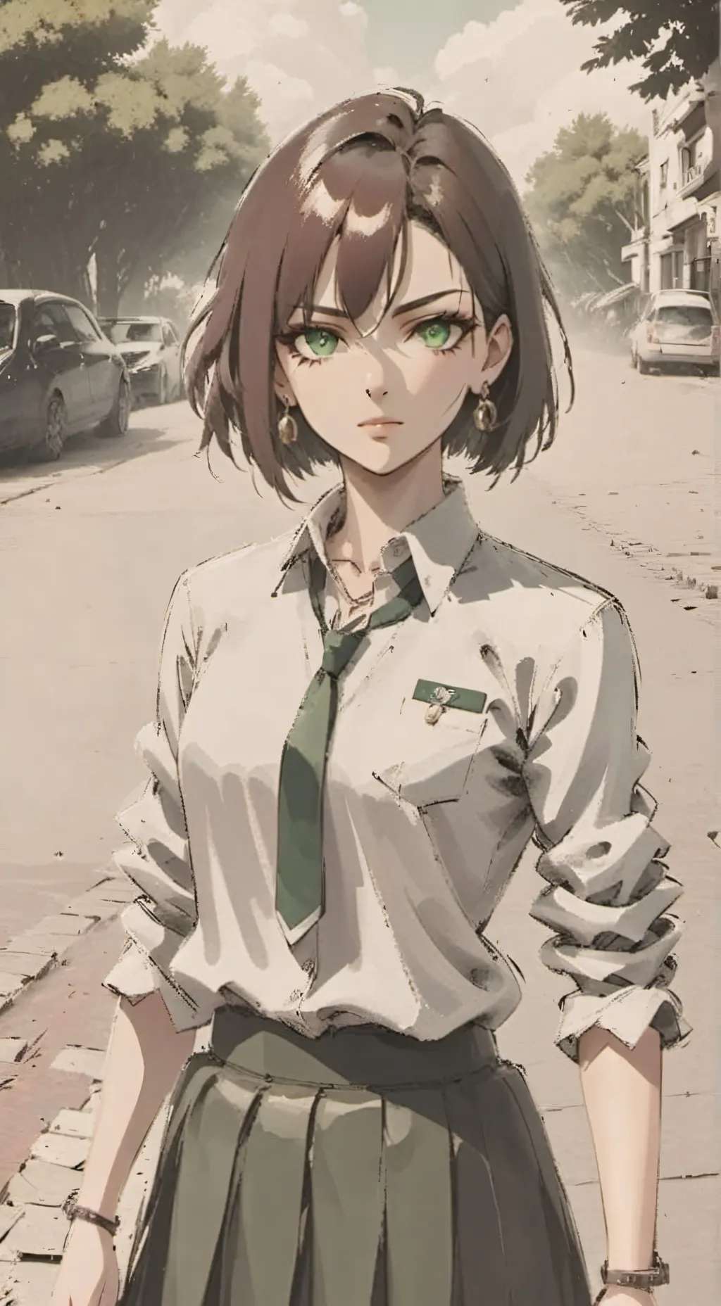 ai character: даша background