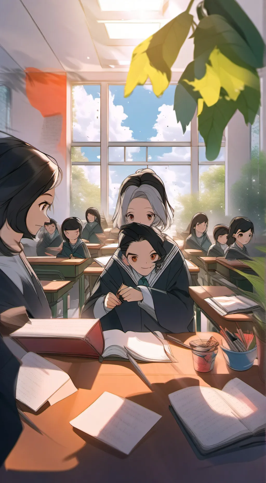 ai character: danna background