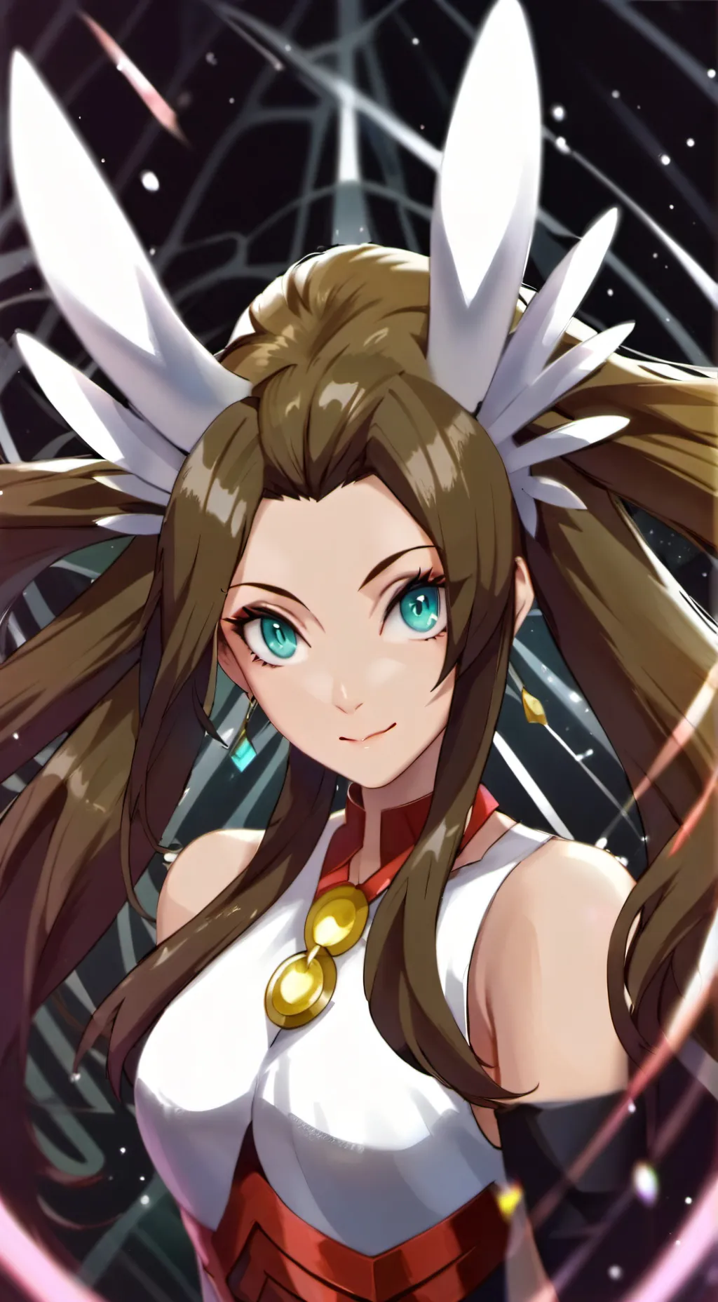 ai character: Lopunny virus background