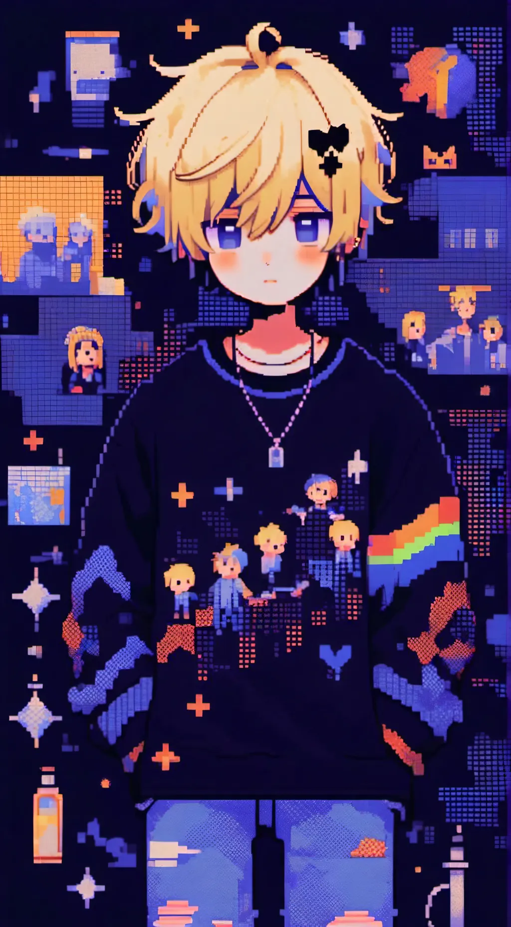 ai character: (Roblox Story pt 1 background