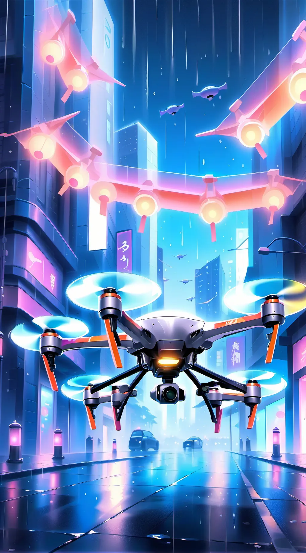 ai character: murder drone background