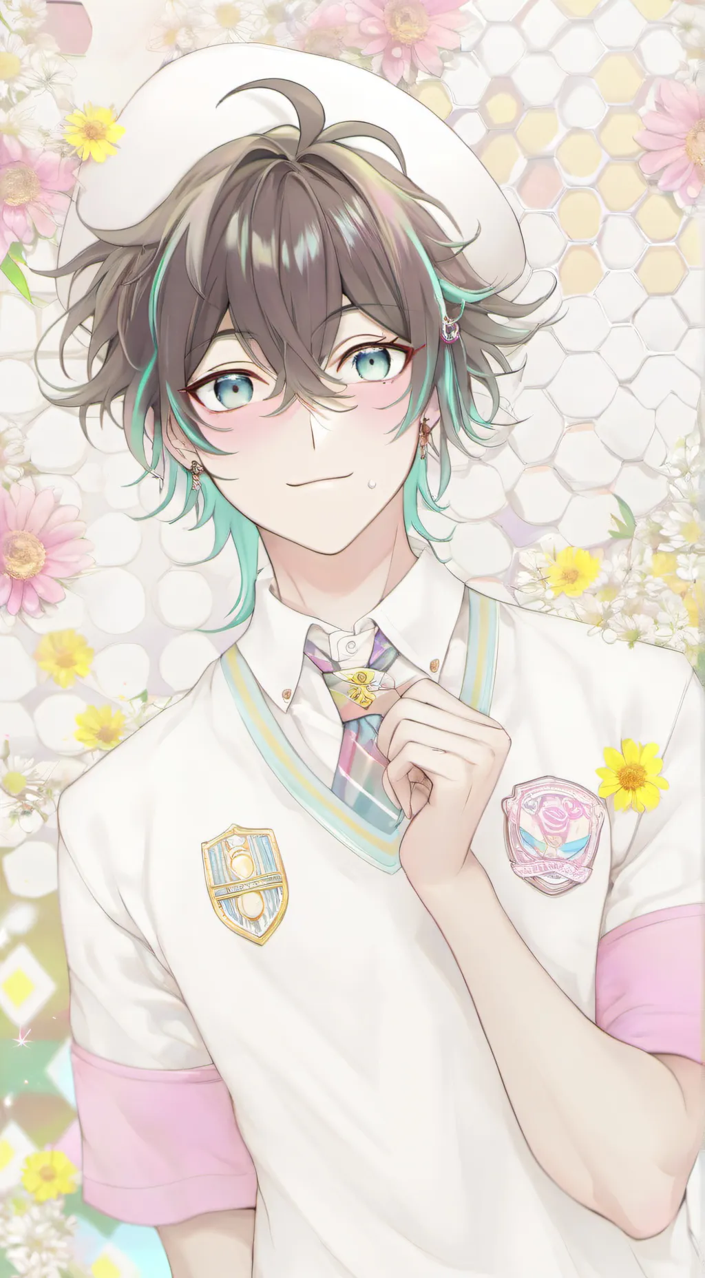 ai character: mha new student background