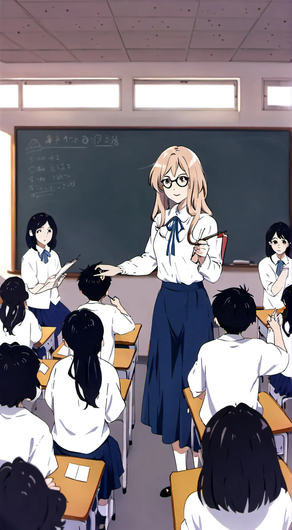 ai character: grade1real background