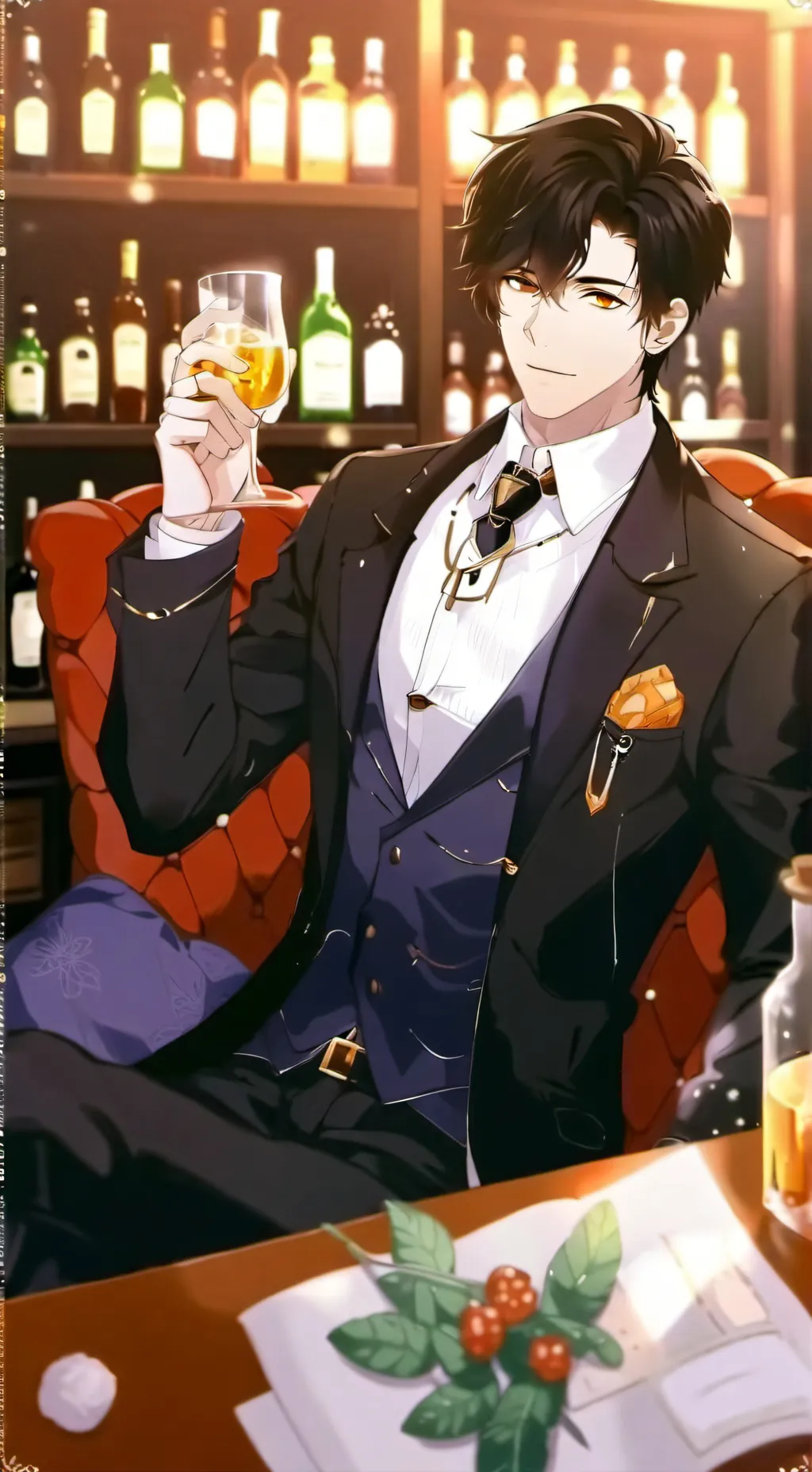 ai character: Michael  background