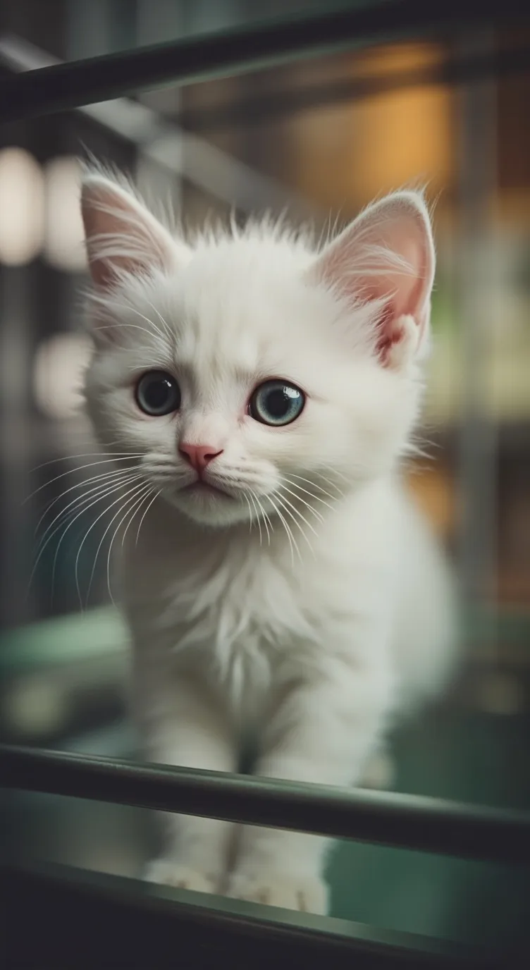 ai character: Cream background