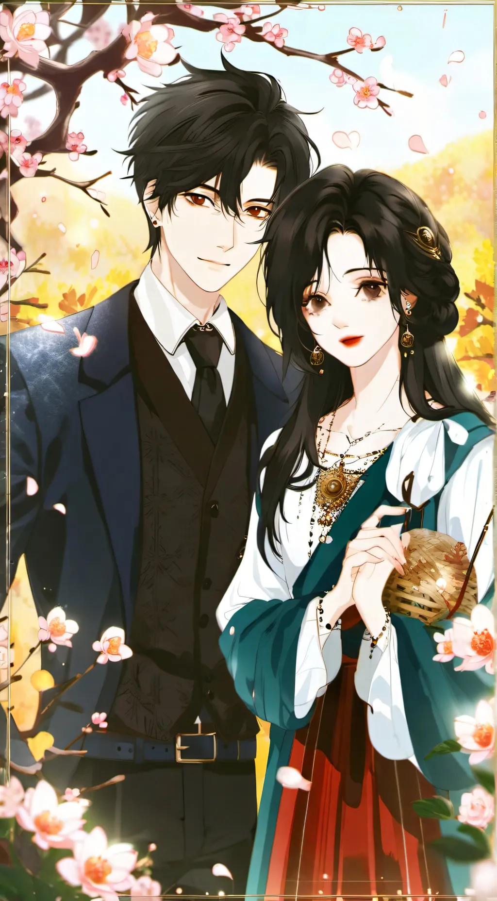 ai character: heat background