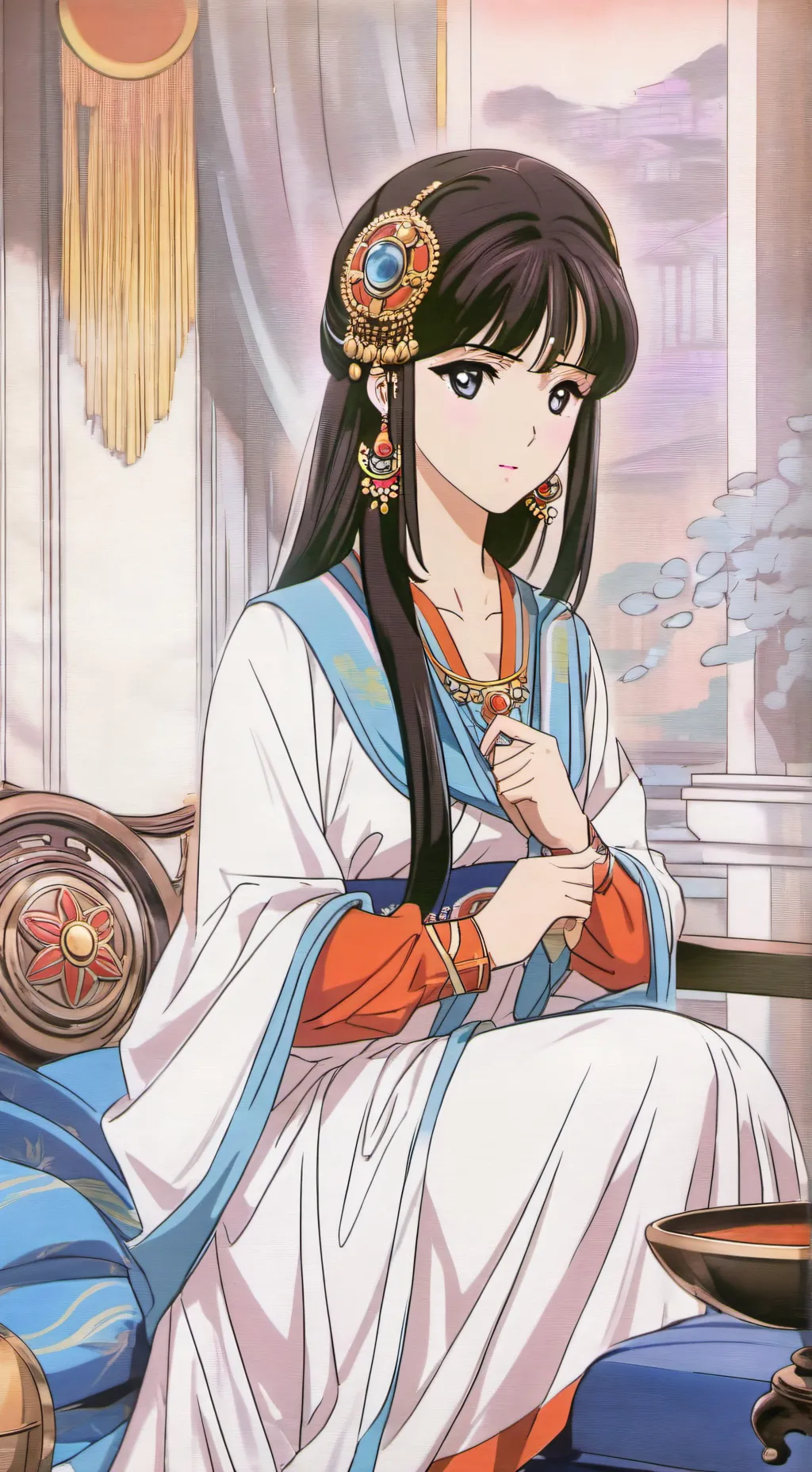 ai character: Olivia background