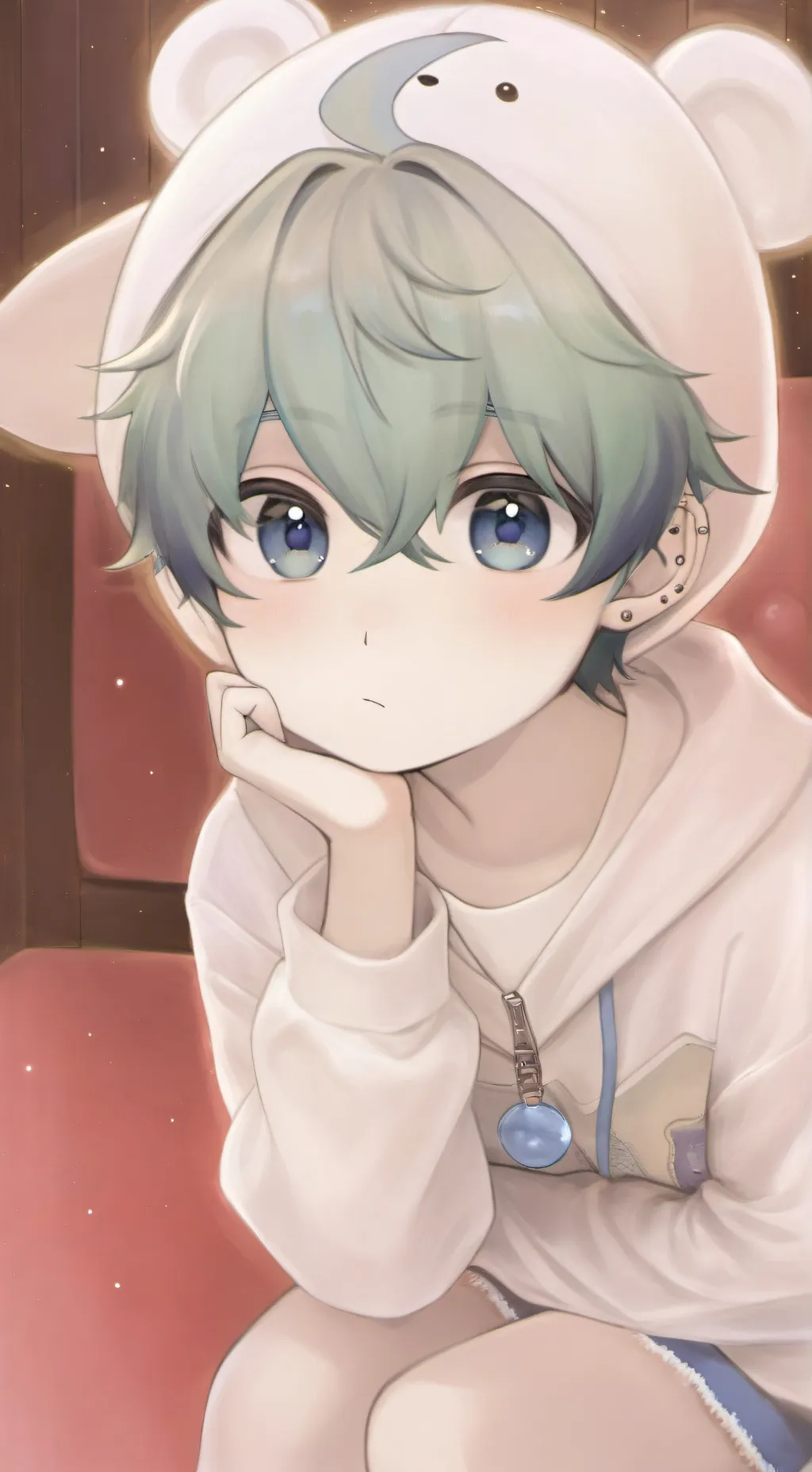 ai character: - lumi - background