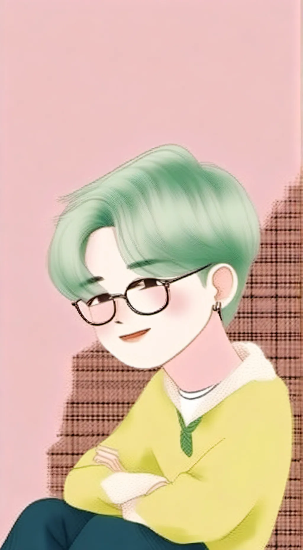 ai character: Jimin bully background