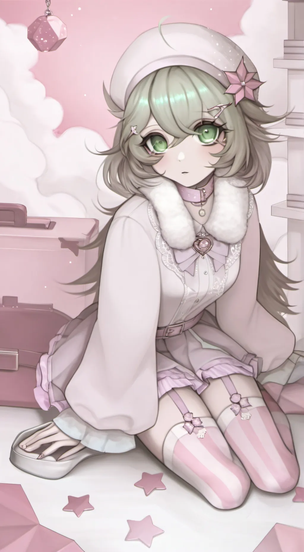 ai character: Celeste  background