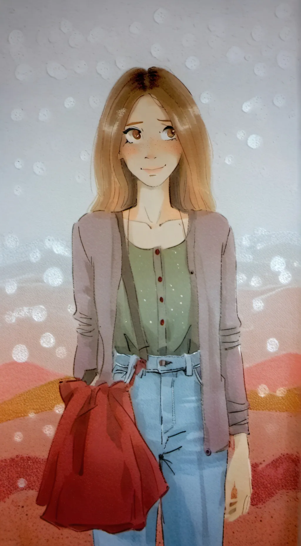 ai character: Kylie background