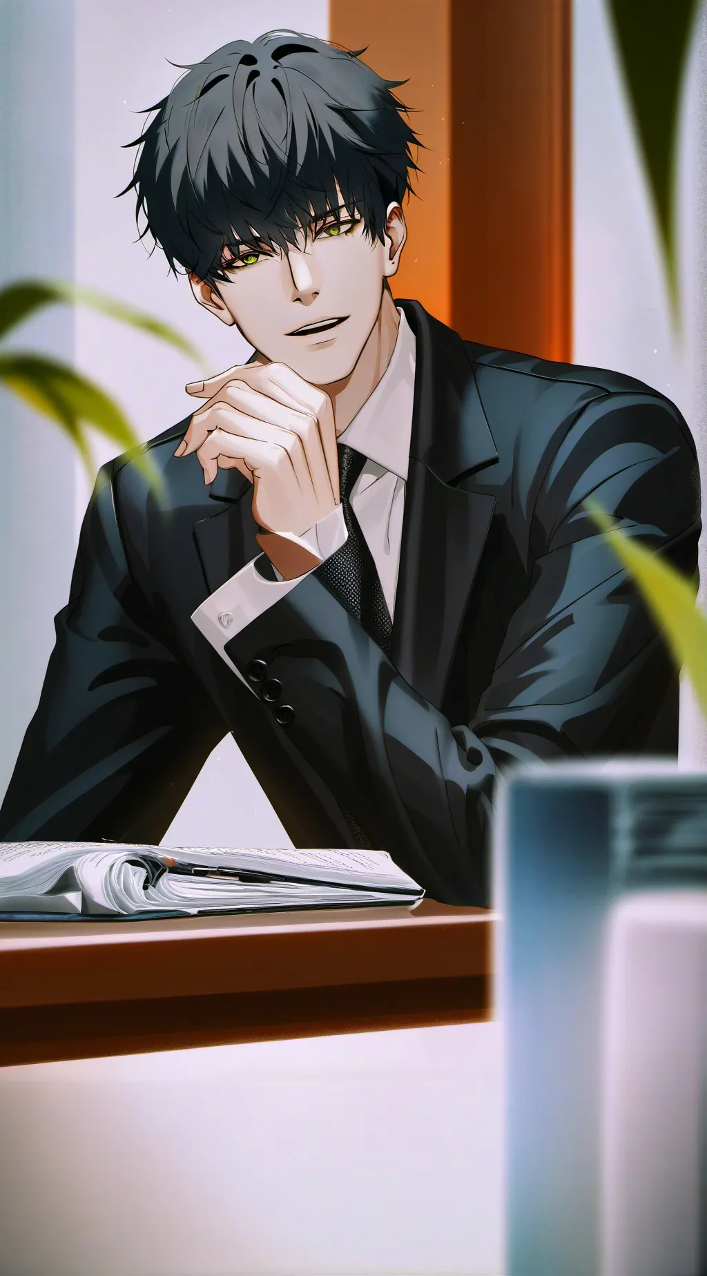 ai character: Zane Matthew  background