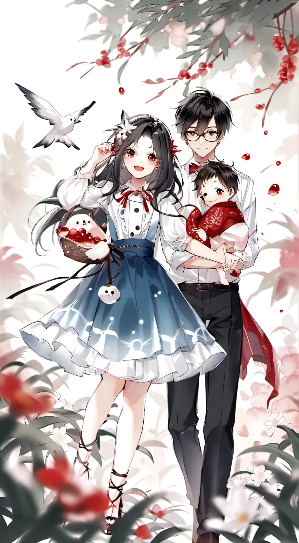 ai character: Karen Family background