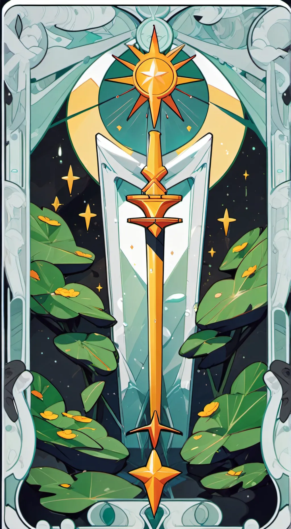 ai character: ✨Alfa o omega✨ background